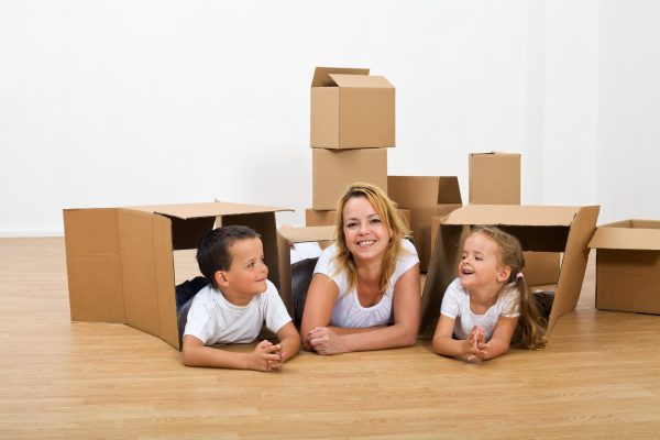 Do you find it hard to keep your playful kids involved in any constructive activity for long? How about repurposing cardboard boxes.