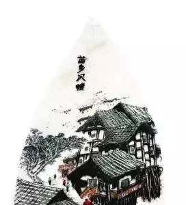 Miao village-style leaf-vein embroidery.