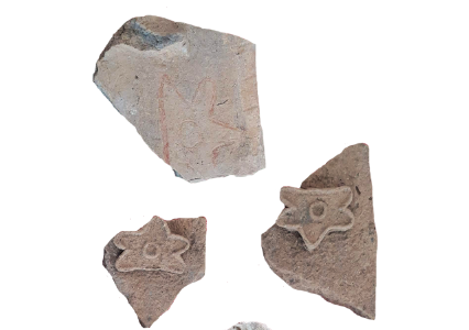 Thousands of ceramic fragments found in the excavation of the ancient Mayan city are believed to have been parts of incense burners.