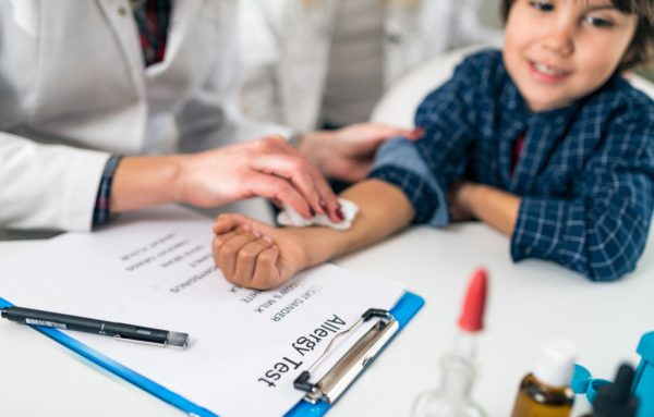 When the children with asthma in the study went back for a blood test, 22 percent tested positive for peanut allergy.