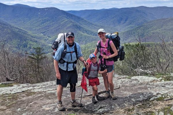 His mother Cassie Sutton said the experience of hiking the Appalachian Trail helped them bond in a new way.