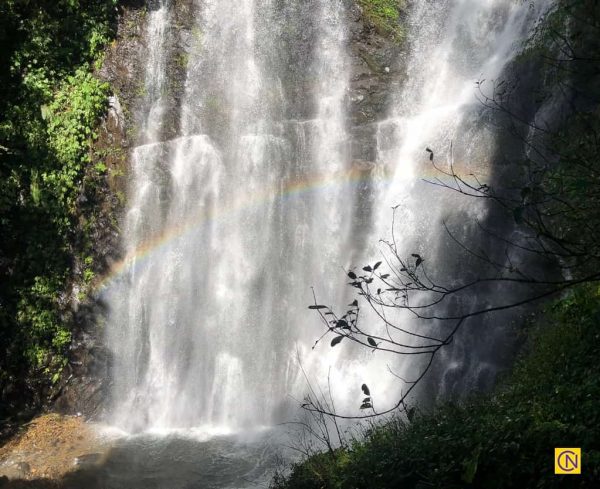 Chunu Waterfall in Manyueyuan National Forest Recreation Area.