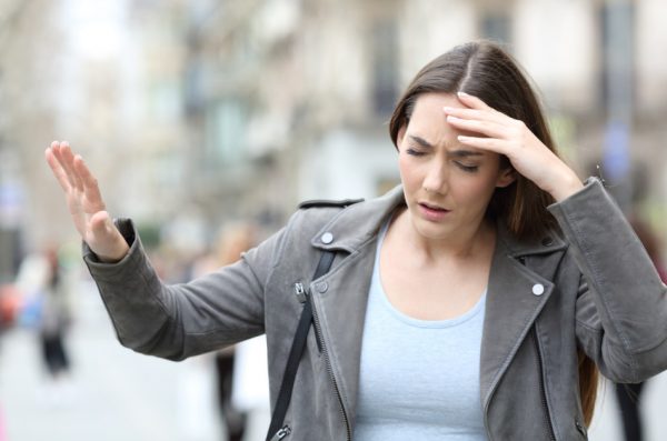 Most people with an insufficient brain blood supply experience dizziness even after sleeping for a long time.