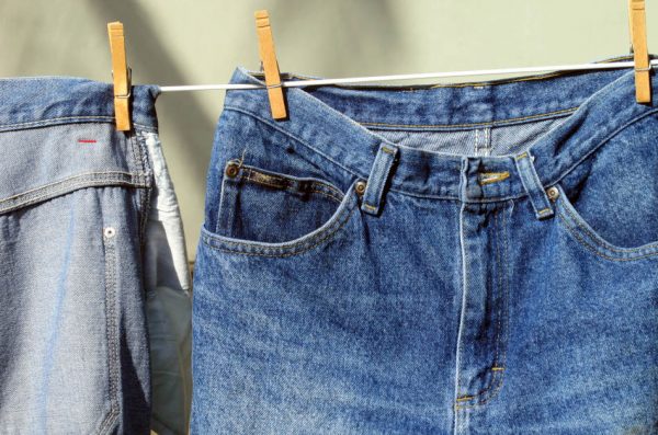 Try the simple laundry hacks for washing jeans.