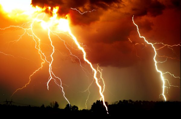 The minute they left the bedroom, retribution struck as a final bolt of lightning hit the evil daughter-in-law, killing her instantly.