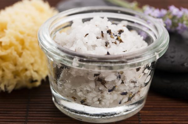 Salt is an excellent exfoliator that will give you younger-looking skin.