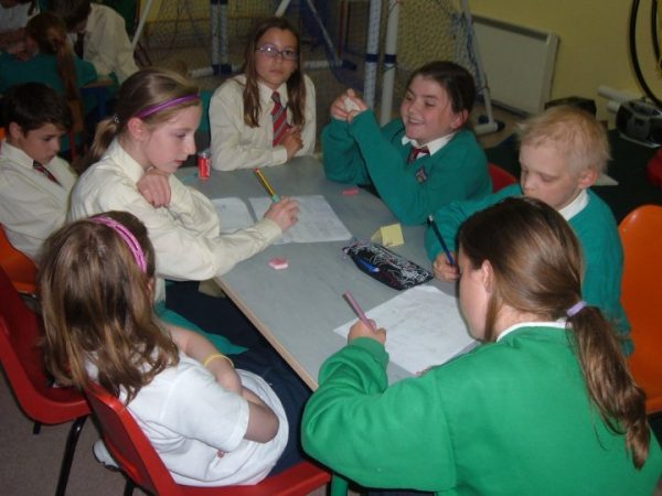 The school assigned various acts of kindness to the students during the week.