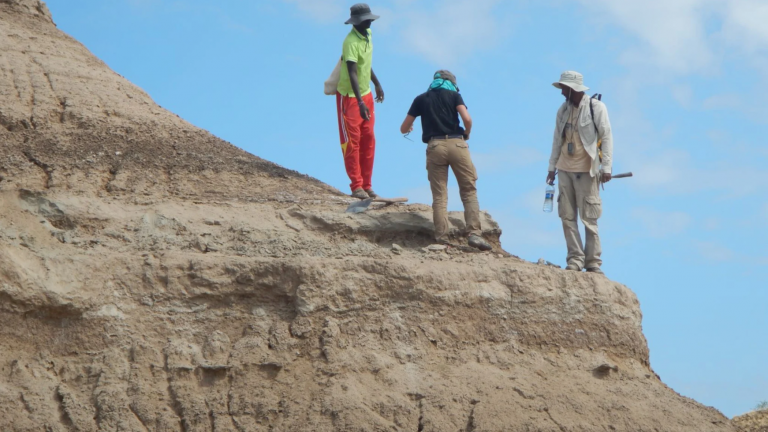 Earliest human remains found at Omo Kibish in East Africa.