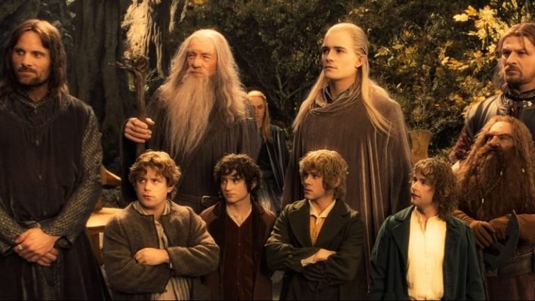 Characters from 'The Lord of the Rings.'