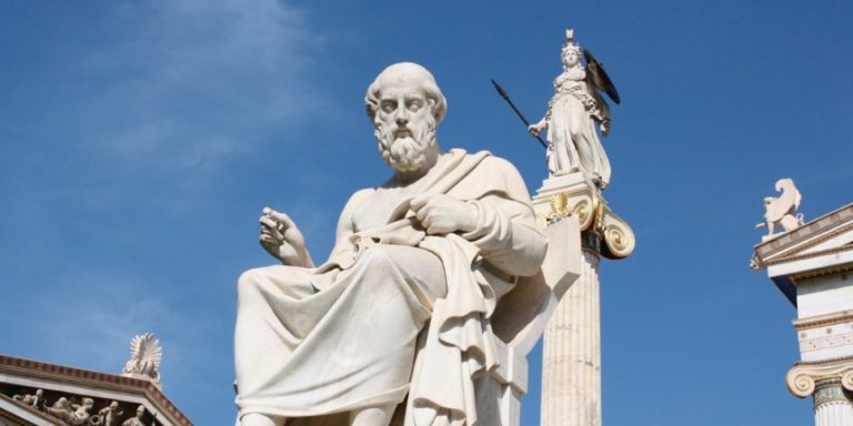 Statue of Plato.