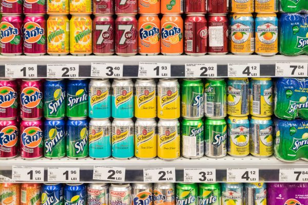 soda cans