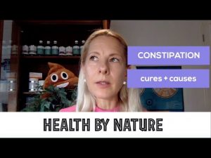 Blond woman in healing center.