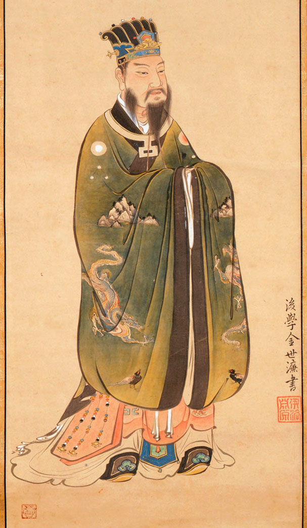 A painting of King Wen of Zhou.