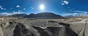 Tombs in Xinjiang.