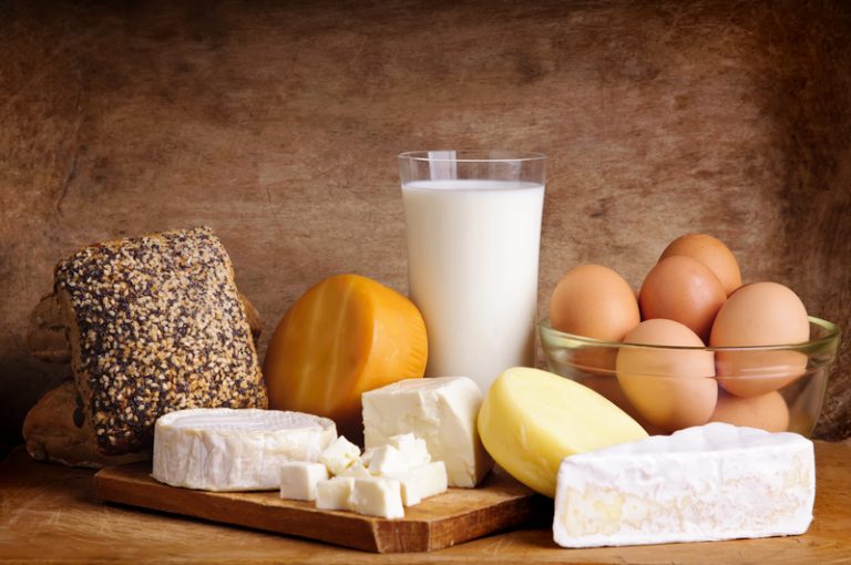 Dairy products provide calcium and other health benefits.