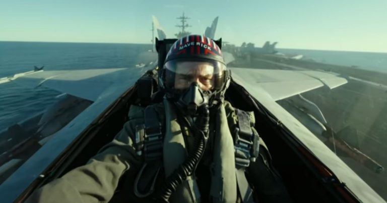 Though creators have not explained why the flags were removed, many fans were pleased to see they had been reinstated in the final cut of Top Gun: Maverick, which was released in cinemas on May 27, 2022.