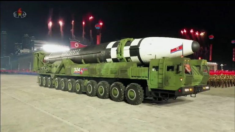 Hwasong-16 Intercontinental ballistic missiles of North Korea.