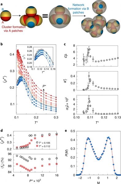 Thermodynamic anomalies and LLCP in colloidal water.