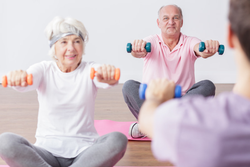 Adults should perform large muscle group strength training at least two days a week to aid their health.