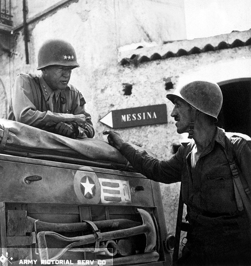 In 1942, Patton's first mission in World War II was to restore the morale of the U.S. II Corps in Tunisia after a defeat by German forces.