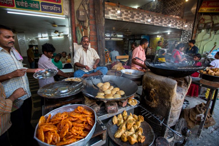 Indian street food is inexpensive, delicious, and colorful. It tastes far superior to traditional takeout or sit-down eateries.