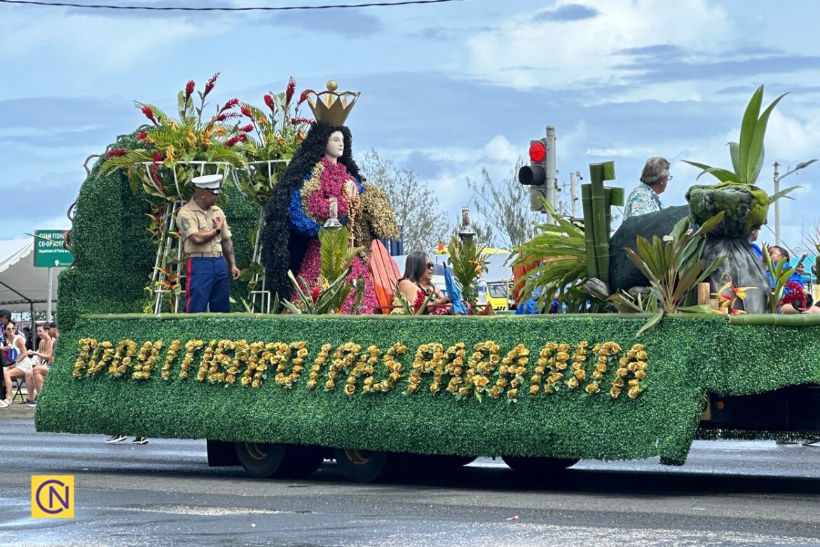 A float at 2024 Guam Liberation Day Parade.