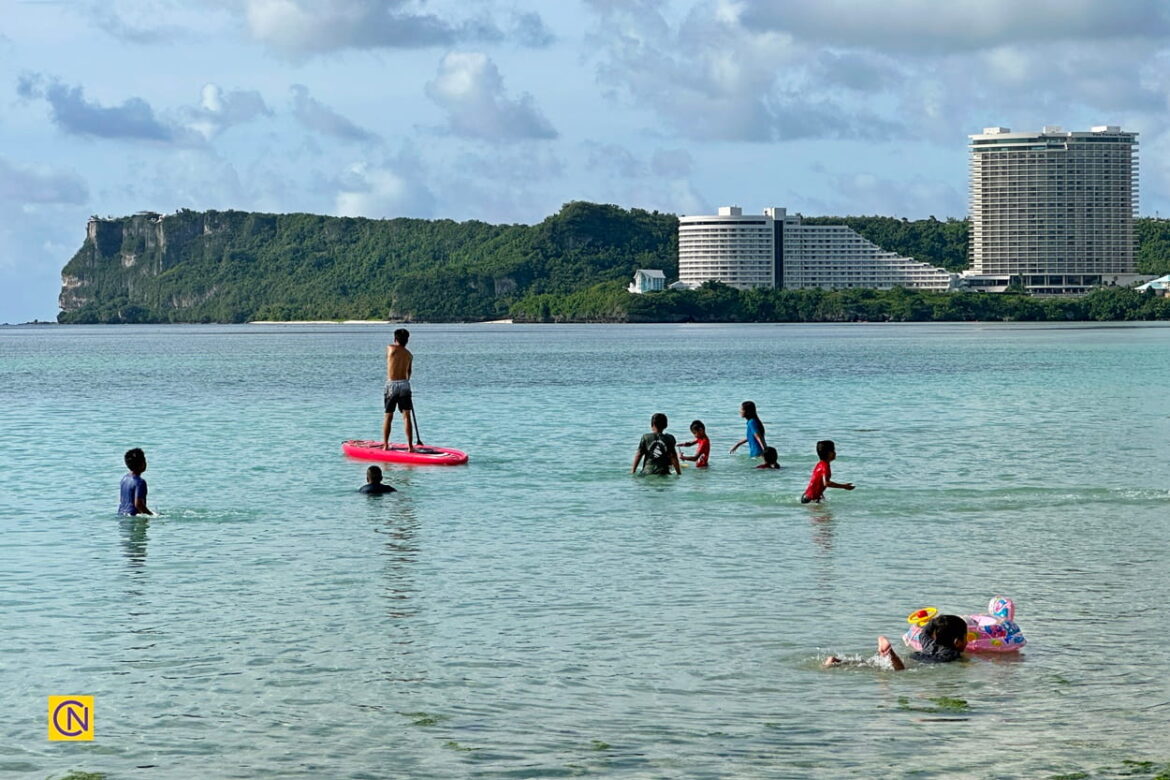 Tumon Bay in Guam.