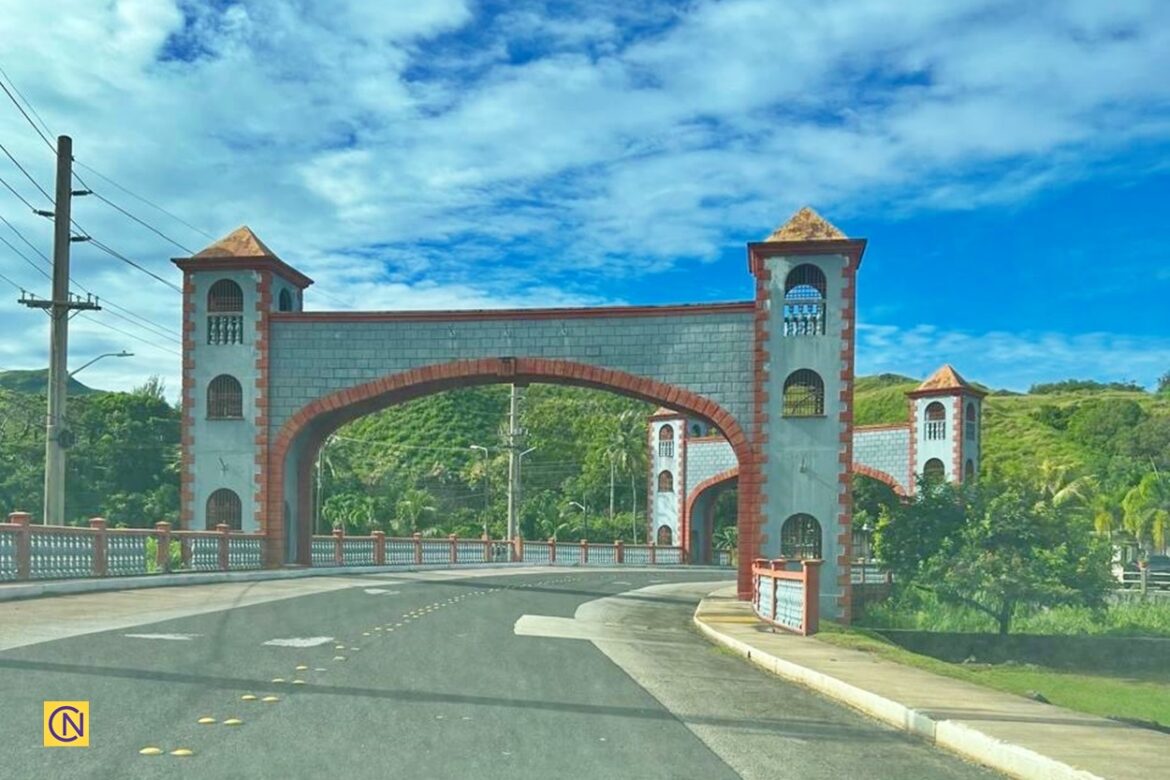 Umatac Bridge in Southern Guam.