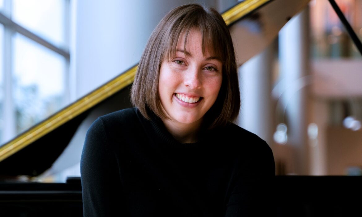 Music student Beth Christensen.