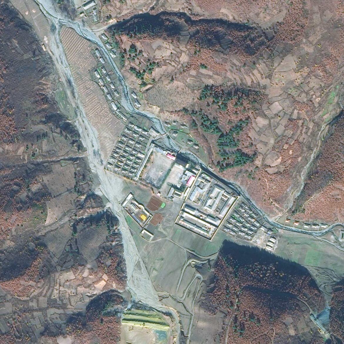 North Korea's Chongori prison camp.