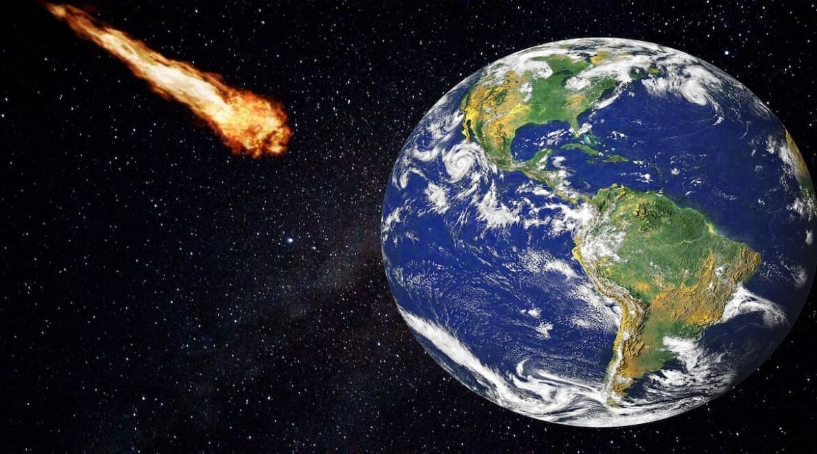 Asteroid heading to Earth.