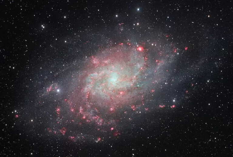 The new study took into account the gravitational effect of the Triangulum Galaxy, which orbits Andromeda.