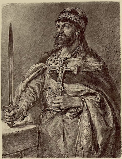Mieszko I, the first Piast ruler of Poland documented in written sources.