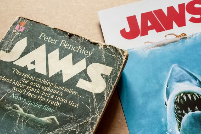 The novel 'Jaws' was based on was a bestseller in its own right.