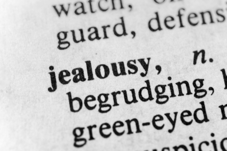 Thoughts of jealousy damage your spiritual merit.