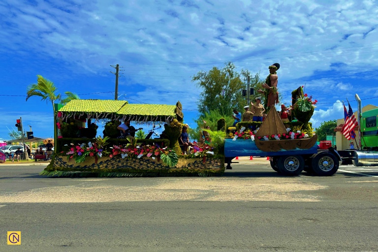 One of the float entries at the 81st Guam Liberation Day Parade.