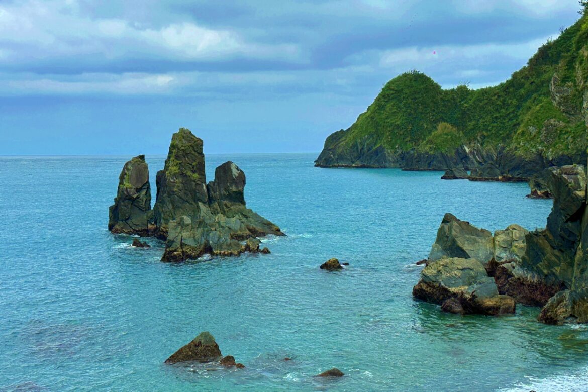 Fenniaolin Fishing Harbor in Taiwan.