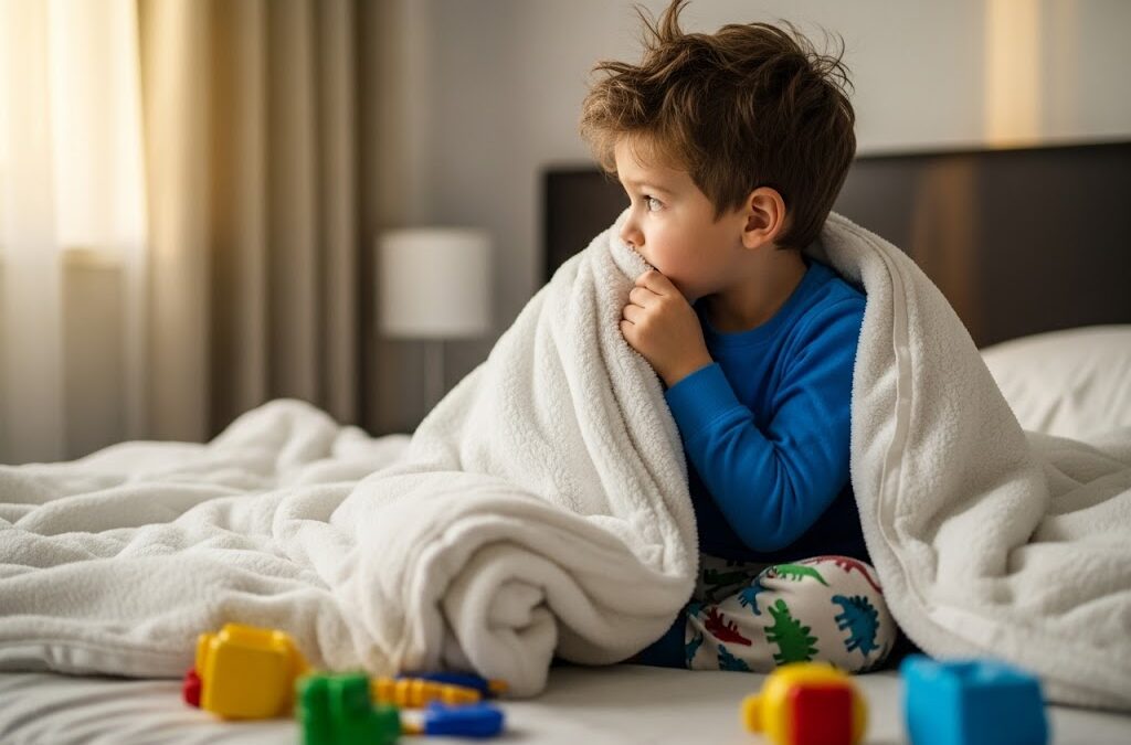 Many children are reluctant to get up and delay going to school when they are young. This habit is often learned from their parents or caregivers.