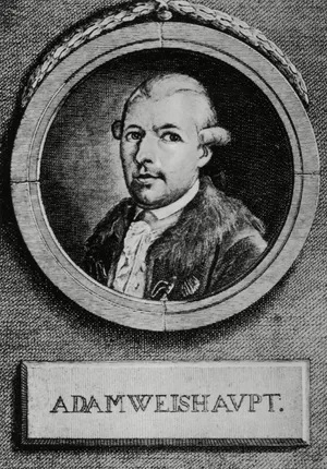 Adam Weishaupt, leader of the Bavarian Illuminati.