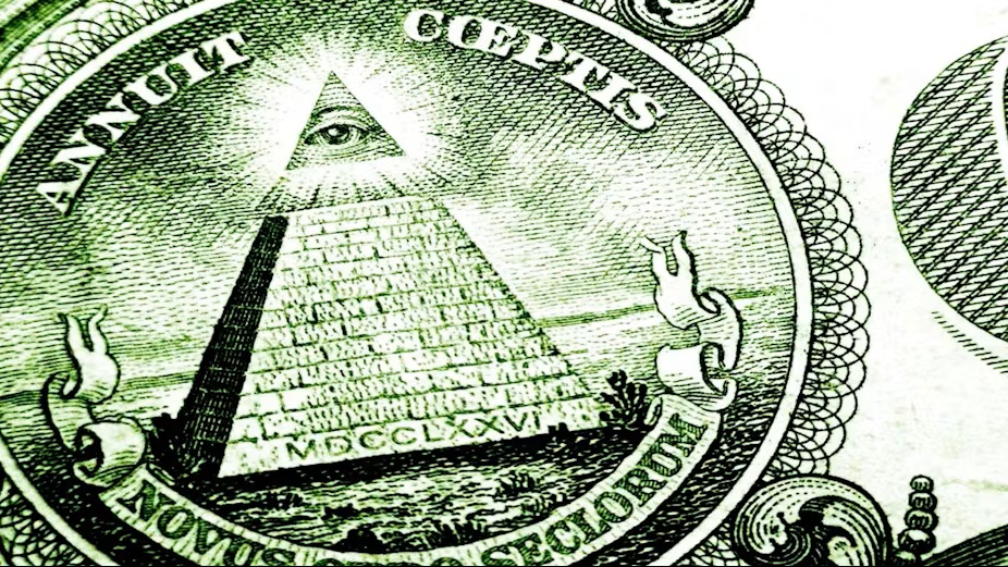 Illuminati symbolism.