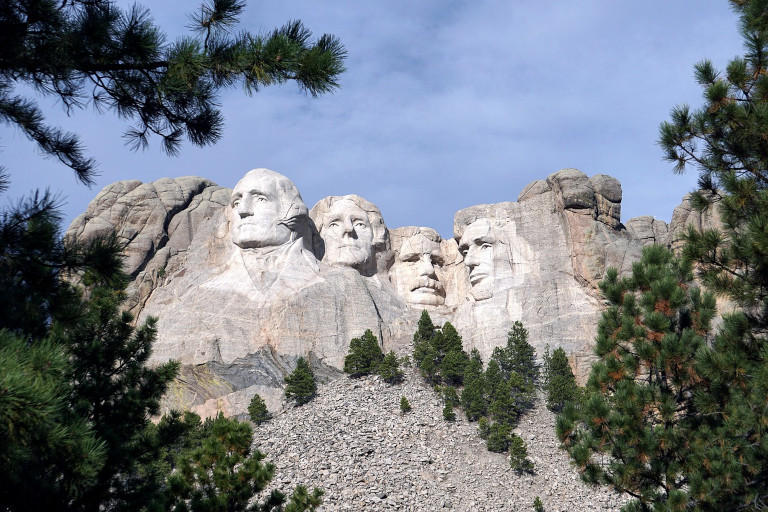 Mount Rushmore.