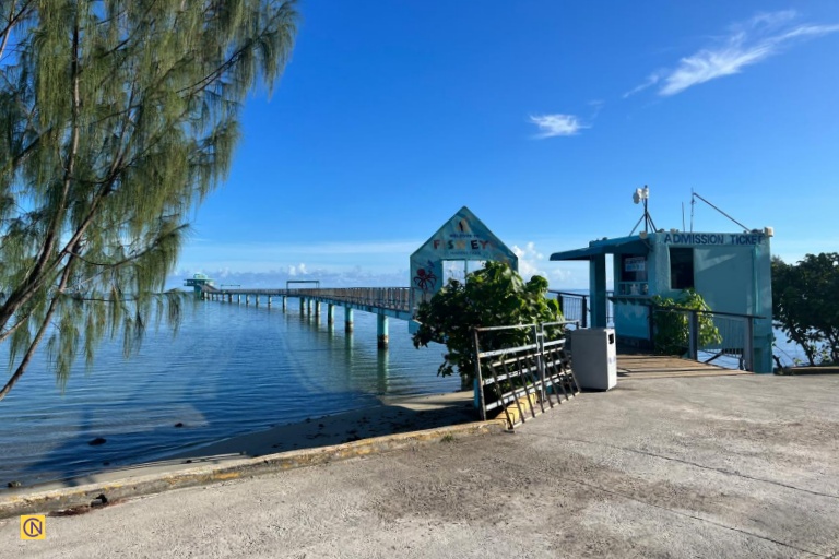 The Underwater Observatory at Piti Bay, just across the road, is a unique gateway to Guam’s vibrant marine world.