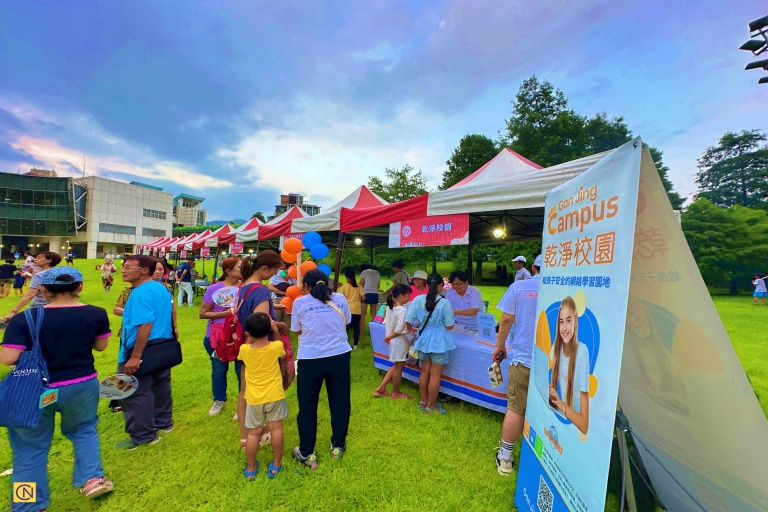 The 2025 Neihu Midsummer Music Festival featured sixteen themed booths.