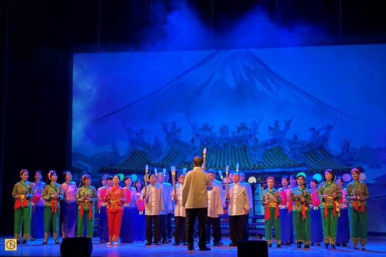 The musical of 'Fire Dragon Mountain Dance: Celebrating the Harvest' (火龍遶山慶豐年).