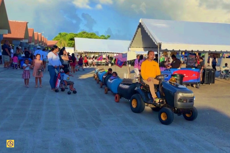 The Chamorro Market is full of fun and excitement during festival time.