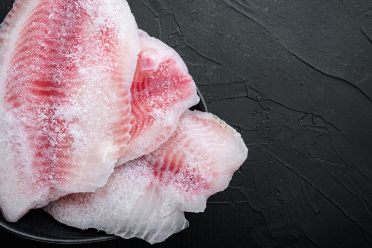 China’s fish, such as tilapia and cod, are farm-raised and are fed large amounts of antimicrobials and growth hormones.