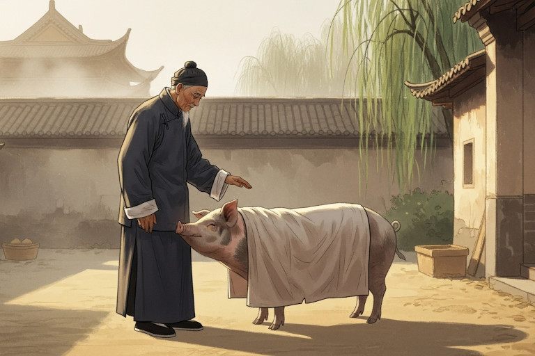 The animal that once saw an enemy now recognized a friend.