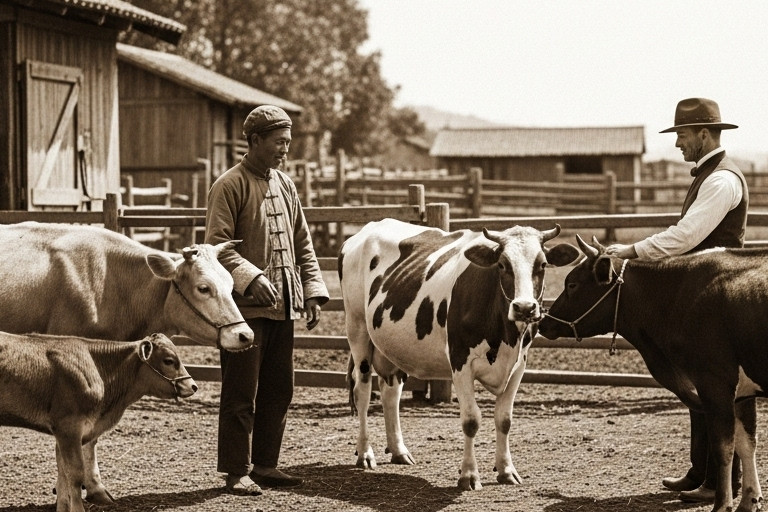 The missionary, touched by this kindness, purchased two more cows for him.