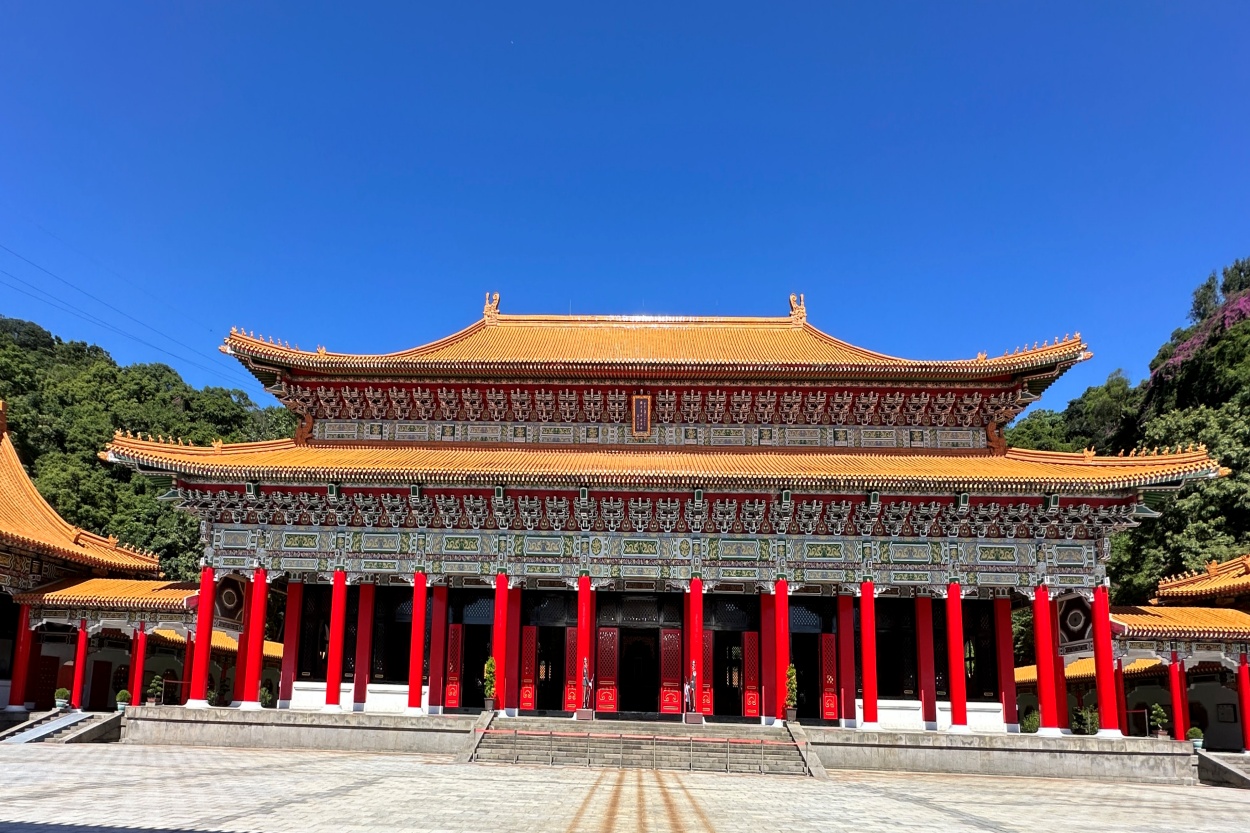 Taipei’s National Revolutionary Martyrs’ Shrine in Taiwan.