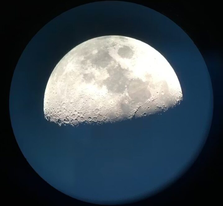 Phones can take great Moon photos when paired with telescopes.